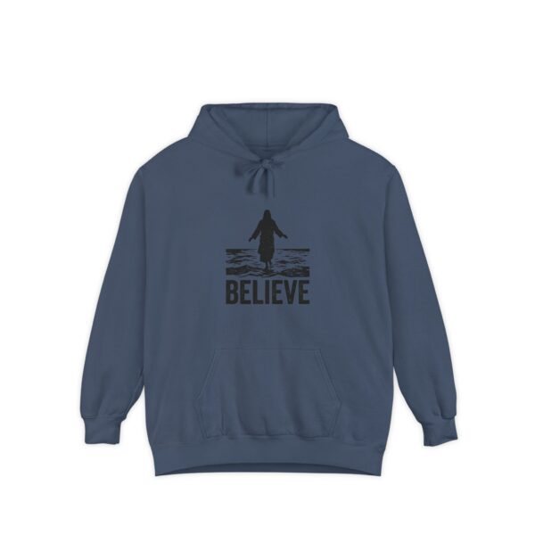 Believe Jesus Walks on Water Hoodie — Vintage Graphic Hoodie