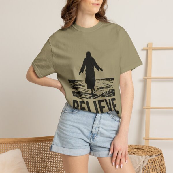 761431289209731084_2048.jpeg Believe Religious T-Shirt — Faith-Inspired Graphic Tee