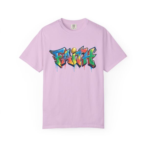 Faith Graffiti T-Shirt — Colorful Street Art Christian Tee