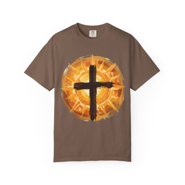 Christian Cross and Sun T-Shirt — Faith Graphic Tee