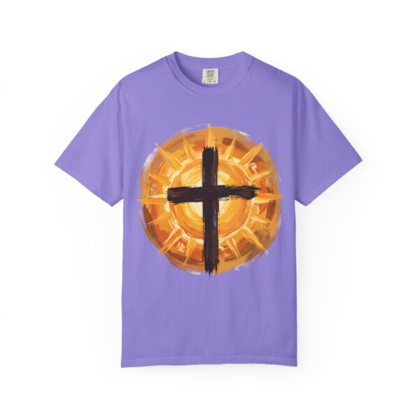 Christian Cross and Sun T-Shirt — Faith Graphic Tee