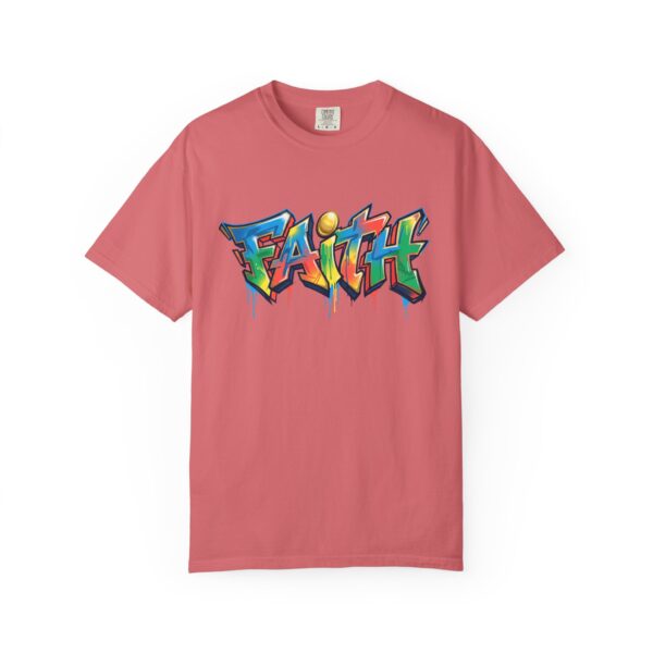 Faith Graffiti T-Shirt — Colorful Street Art Christian Tee