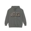 He Is Risen Hoodie — Christian Easter Pullover