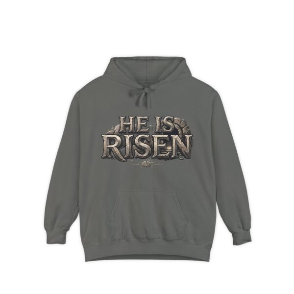 He Is Risen Hoodie — Christian Easter Pullover