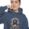 Jesus Portrait Hoodie — Colorful Faith Graphic Pullover