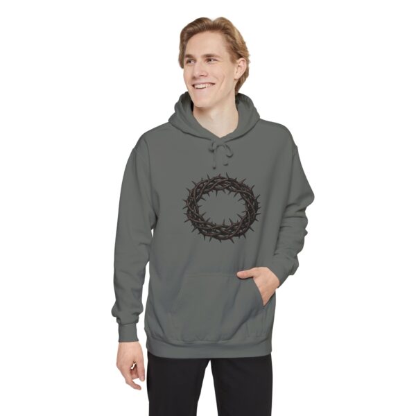 8400487575498167694_2048.jpeg Crown of Thorns Graphic Hoodie — Faith-Inspired Minimalist Pullover