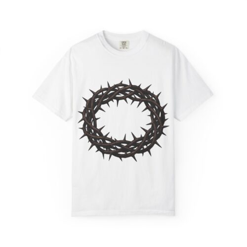 Crown of Thorns Graphic T-Shirt — Minimal Religious Symbol Tee