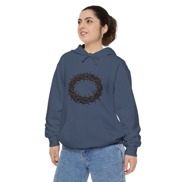8752727850875740628_2048.jpeg Crown of Thorns Graphic Hoodie — Faith-Inspired Minimalist Pullover