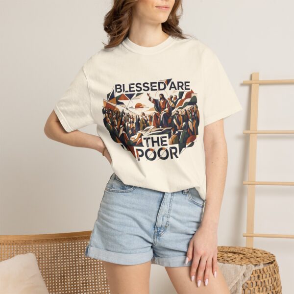 Blessed Are The Poor T-Shirt — Christian Faith Graphic Tee