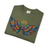 Colorful Angel Wings T-Shirt with Halo — Spiritual Graphic Tee