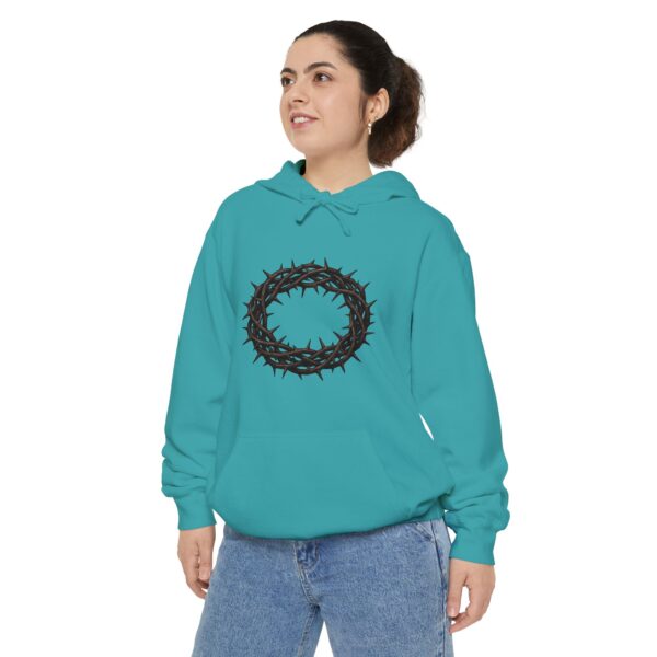 8997569581858292158_2048.jpeg Crown of Thorns Graphic Hoodie — Faith-Inspired Minimalist Pullover