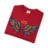 Colorful Angel Wings T-Shirt with Halo — Spiritual Graphic Tee