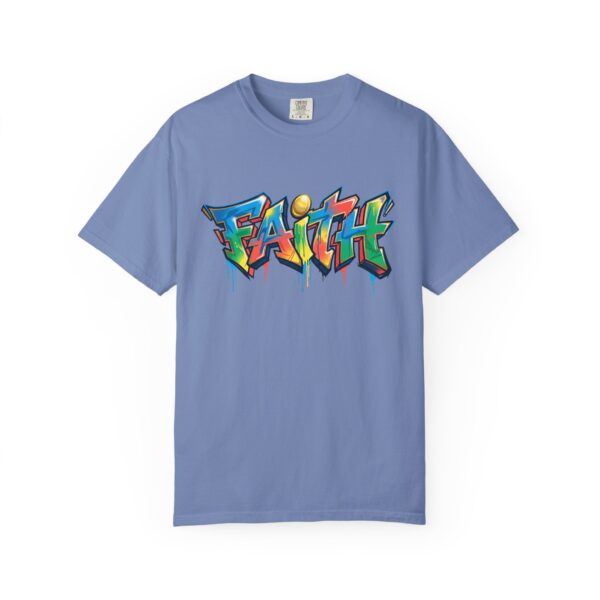 Faith Graffiti T-Shirt — Colorful Street Art Christian Tee