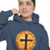 Christian Cross and SunHoodie — Faith Graphic Pullover