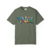 Faith Graffiti T-Shirt — Colorful Street Art Christian Tee
