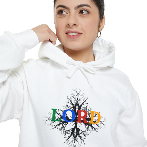 Lord Roots Hoodie — Colorful Tree of Life Christian Pullover