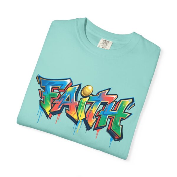 Faith Graffiti T-Shirt — Colorful Street Art Christian Tee