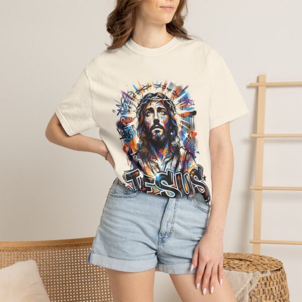 Jesus Graffiti T-Shirt — Urban Christian Streetwear Tee