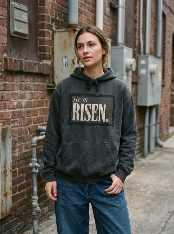 20261026235155-1f1d1983-950f-6f64-bf7a-f6999f49f427-1.jpg He is Risen Comfort Colors Unisex Hoodie
