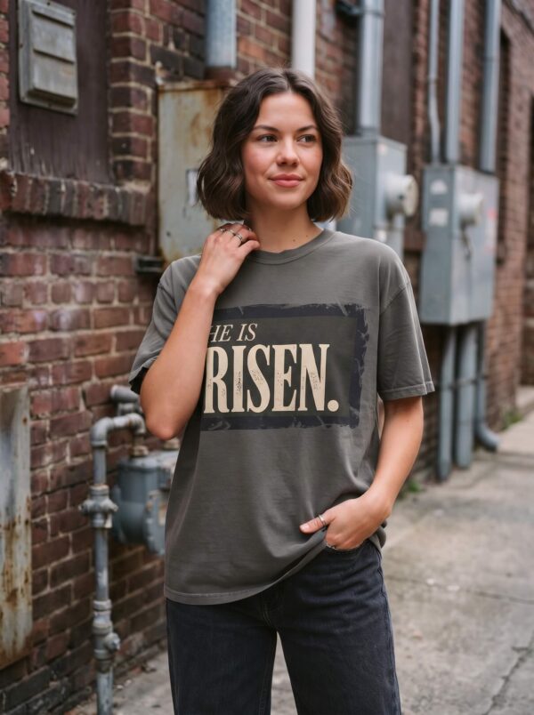 He Is Risen Comfort Colors Unisex T-Shirt