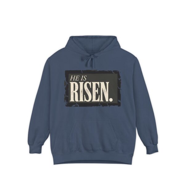 4282756907227755663_2048-2.jpeg He is Risen Comfort Colors Unisex Hoodie